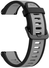 Silikonband Ricardo 20mm (Garmin Venu, Venu Sq, Venu Sq 2, Venu 2 plus aj.), schwarz, Quick Release