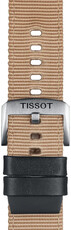 Beigefarbenes Textilband Tissot T852.046.752