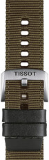 Textil-Uhrenarmband Tissot T852.046.756 22mm, grün, Quick Release