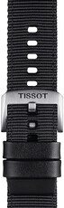 Textil-Uhrenarmband Tissot T852.046.769 22mm, schwarz, Quick Release