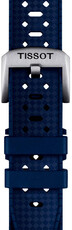 Gummiband Tissot T852.049.963 20mm, Blau, Quick Release
