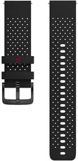 Silikonband Polar Vantage V3 22mm, schwarz, Größe S-L, Quick Release