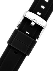 Kautschuk-Uhrenarmband Morellato Moon 6060556.019 M, schwarz, Quick Release