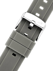Gummiband Morellato Moon 6060556.093 M, Grau, Quick Release