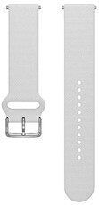 Silikon-Uhrenarmband Polar 20mm, weiß, Größe S-L, Quick Release