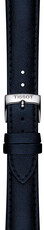 Lederband Tissot T852.050.305 18mm, Blau, vegan, Quick Release