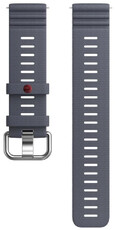 Silikonband Polar 22mm, Grau, Größe S-L, Quick Release