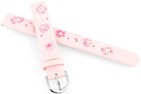 Kunstlederband JVD RJ7226.2 12mm, Rosa, Kinder