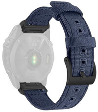 Nylon-Riemen Ricardo 22mm (pro Garmin Fenix 8/7/6 (47mm), Epix 2 aj.), Blau V3, QuickFit
