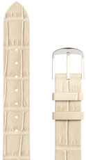 Lederband JVD RBR14C819-LEA-V10 16mm, Beige