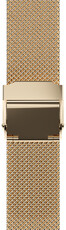 Stahlarmband JVD RBG14C819-MESH 16mm, Golden, Mailänder