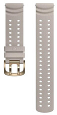 Silikonband Polar 22mm, Beige, Größe S-L, Quick Release