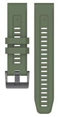Ricardo Silikonarmband 22mm (für Garmin Fenix 8/7/6 (47mm), Epix 2 etc.), grün V1, QuickFit