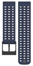 Ricardo Silikonarmband 22mm (für Suunto 9 Peak, Race, Vertical), blau, Schnellverschluss