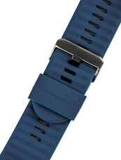 Ricardo Silikonarmband 26mm (für Garmin Fenix 8/7X/6X (51mm), Tactix etc.), blau