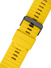 Ricardo Silikonarmband 26mm (für Garmin Fenix 8/7X/6X (51mm), Tactix etc.), gelb V2, QuickFit