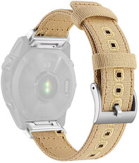 Nylon-Riemen Ricardo 26mm (pro Garmin Fenix 8/7X/6X (51mm), Tactix aj.), Beige, QuickFit