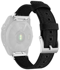 Nylon-Riemen Ricardo 26mm (pro Garmin Fenix 8/7X/6X (51mm), Tactix aj.), schwarz V5, QuickFit