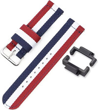 Textilband Ricardo 16mm (pro Casio G-Shock GA-2100/GA-2110, DW-5600, GW-6900), bunt V5, NATO, + Adapter