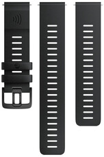 Polar Silikonarmband 22mm, Schwarz, Größe S, M/L, Schnellverschluss, Bezahlung