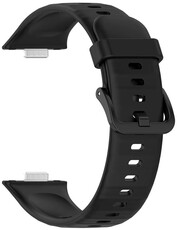 Silikonband Ricardo (pro Huawei Watch Fit 4), schwarz