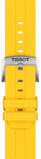 Silikonband Tissot T852.050.993 22mm, Gelb, Quick Release