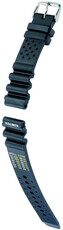 Silikonarmband Hirsch Pro Diver XL 40908850-2, schwarz, Länge XL