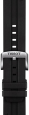 Silikonband Tissot T852.047.708 22mm, schwarz, Quick Release