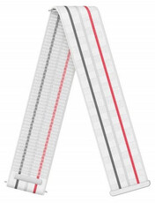 Nylon-Riemen Coros (pro Pace 3), Weiß, Quick Release