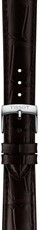Lederband Tissot T852.051.032 18mm, Braun, Quick Release