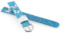 Kunstlederband JVD RJ7238.2 14mm, Blau, Kinder