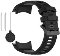 Silikonband Ricardo 22mm (pro Garmin Instinct 3, 45mm), schwarz