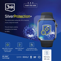 Schutzfolie 3mk SilverProtection+ für Uhren