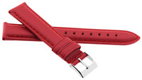 Lederband JVD R41307 18mm, Rot