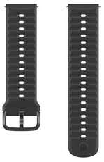 Silikon-Uhrenarmband Coros (für Apex 4 42mm, Pace 4, Pace Pro u. a.), schwarz V1, Quick Release