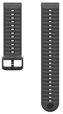 Silikonband Coros (pro Nomad), Grau, Quick Release, erweiterte Länge