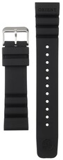 Silikonband Orient V7729SB 22mm (für das Modell EL02), schwarz