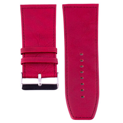 Leder-Uhrenarmband Mavex W-309-C, rot