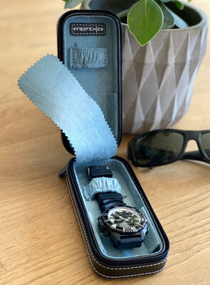 Uhrenetui Friedrich Lederwaren Bond 20110-2