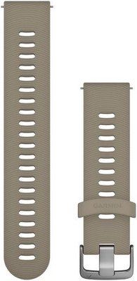 Silikon-Uhrenarmband Garmin 20mm, Sandstone, Quick Release, 010-11251-0Z