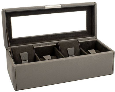 Uhrenkassette Friedrich Lederwaren Bond 20115-3