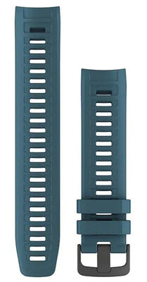 Silikon-Uhrenarmband Garmin 22mm (Instinct), blau V2, 010-12854-04