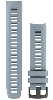 Garmin Instinct Armband, Silikon, hellblau, schwarze Schließe