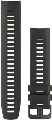 Silikon-Uhrenarmband Garmin 22mm (für Instinct), grau V1, 010-12854-00