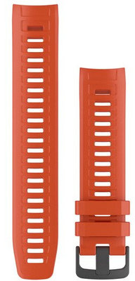 Silikon-Uhrenarmband Garmin 22mm (für Instinct), rot, 010-12854-02