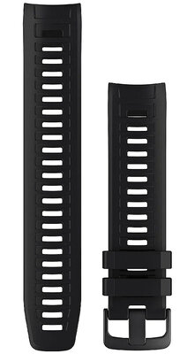 Silikon-Uhrenarmband Garmin 22mm (für Instinct), schwarz, 010-12854-18
