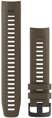 Silikon-Uhrenarmband Garmin 22mm (für Instinct), braun, 010-12854-19