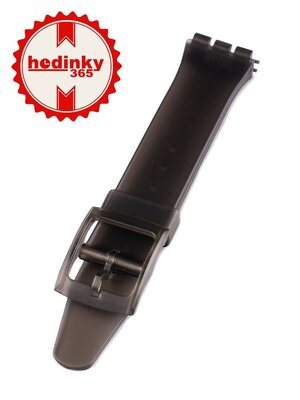 Kunststoff-Uhrenarmband Swatch 17mm (für Swatch), grau