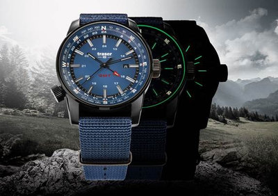 Traser P68 Pathfinder GMT Blue