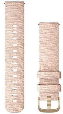 Nylon-Uhrenarmband Garmin 20mm (für Venu, Venu Sq, Venu 2 plus u.a.), rosa, Quick Release, 010-12924-12